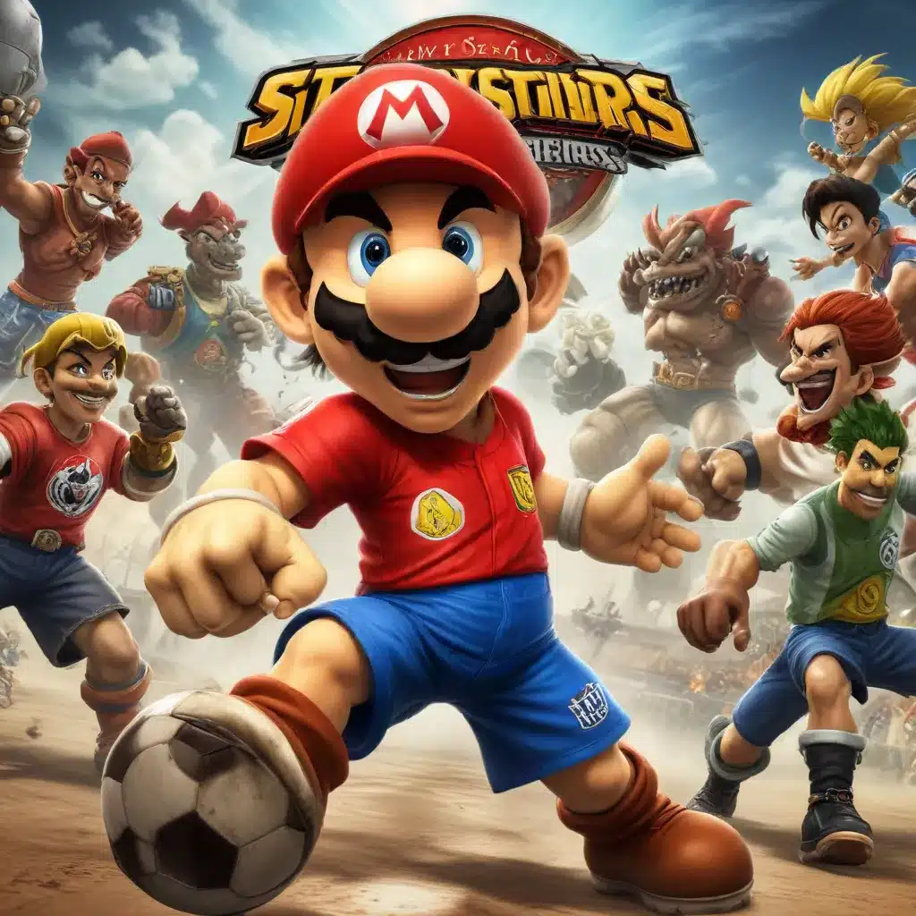 Mario Strikers: Unleashing Brazilian Football Legends