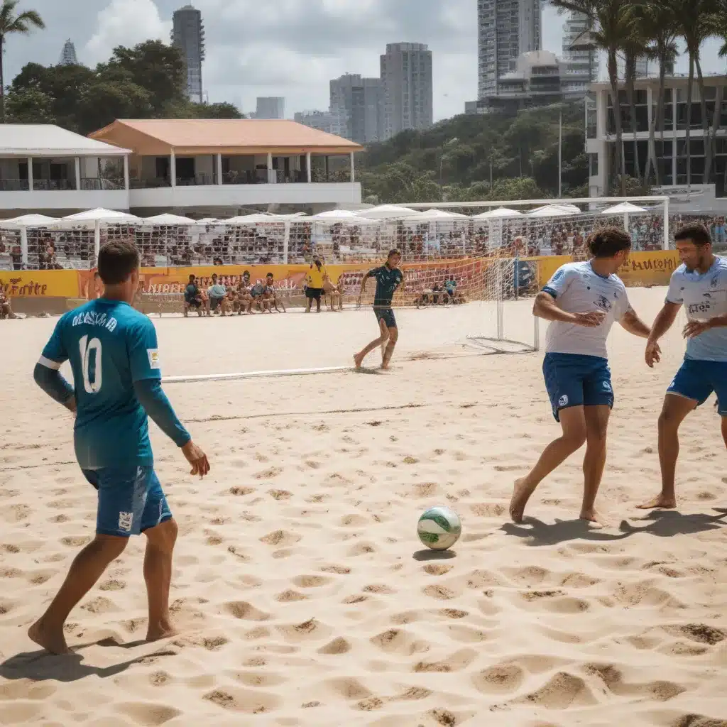 Technological Advancements: Elevating the Brazilian Beach Soccer Experience